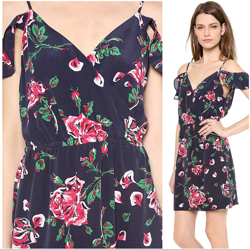 Joie: Sari Floral Print Silk Dress, Sz: S
